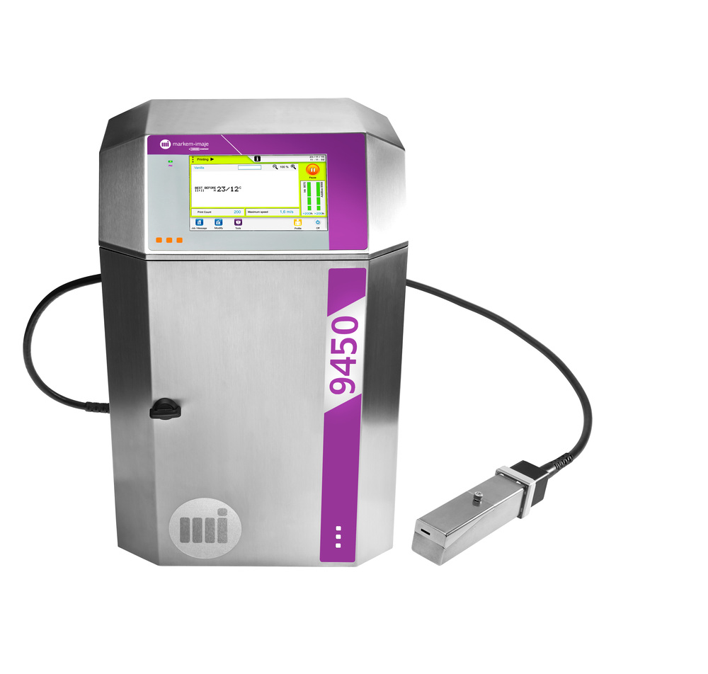 Markem-Imaje 9450- Znakowanie i etykietowanie produktów i opakowań