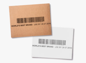 Nadruki na kartonach drukarką Markem-Imaje 1