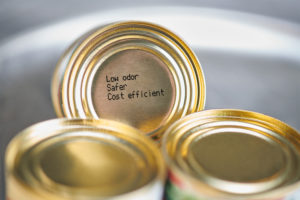 Znakowanie puszek, znakowanie atramentem bez MEK-u