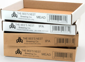 Nadruki grafiki i kodów kreskowych na kartonach drukarką Markem-Imaje 5940G