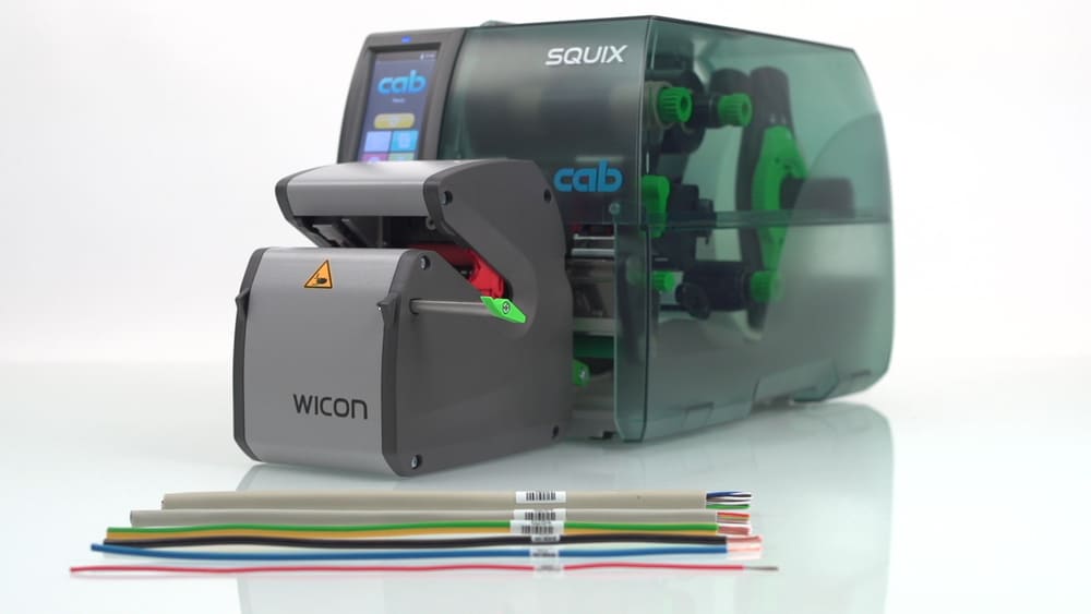 aplikator owijający do etykietowania kabli CAB WICON