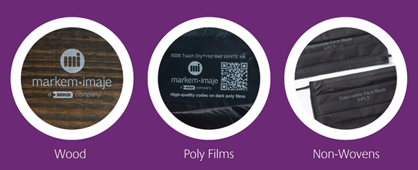 Biały atrament Touch Dry® do woskowych drukarek atramentowych wysokiej rozdzielczości